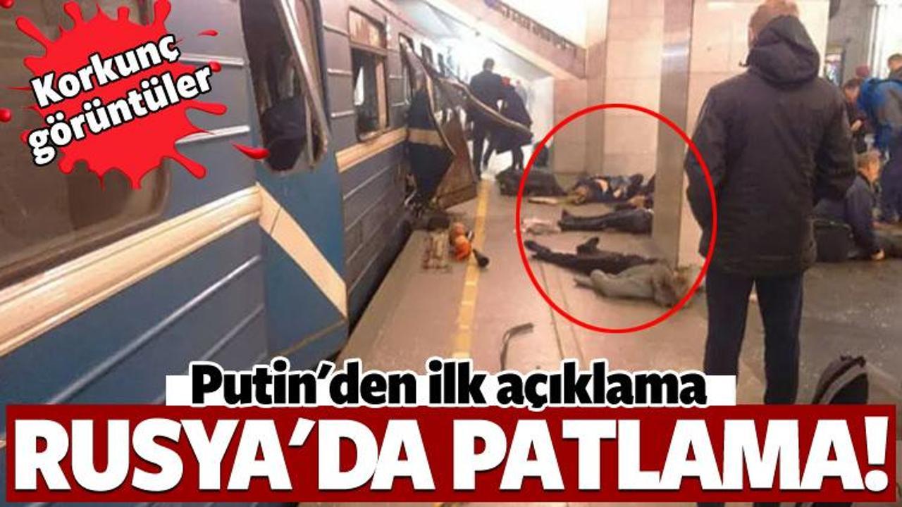 Rusya'da metroda patlama! &Ouml;l&uuml; ve yaralılar var