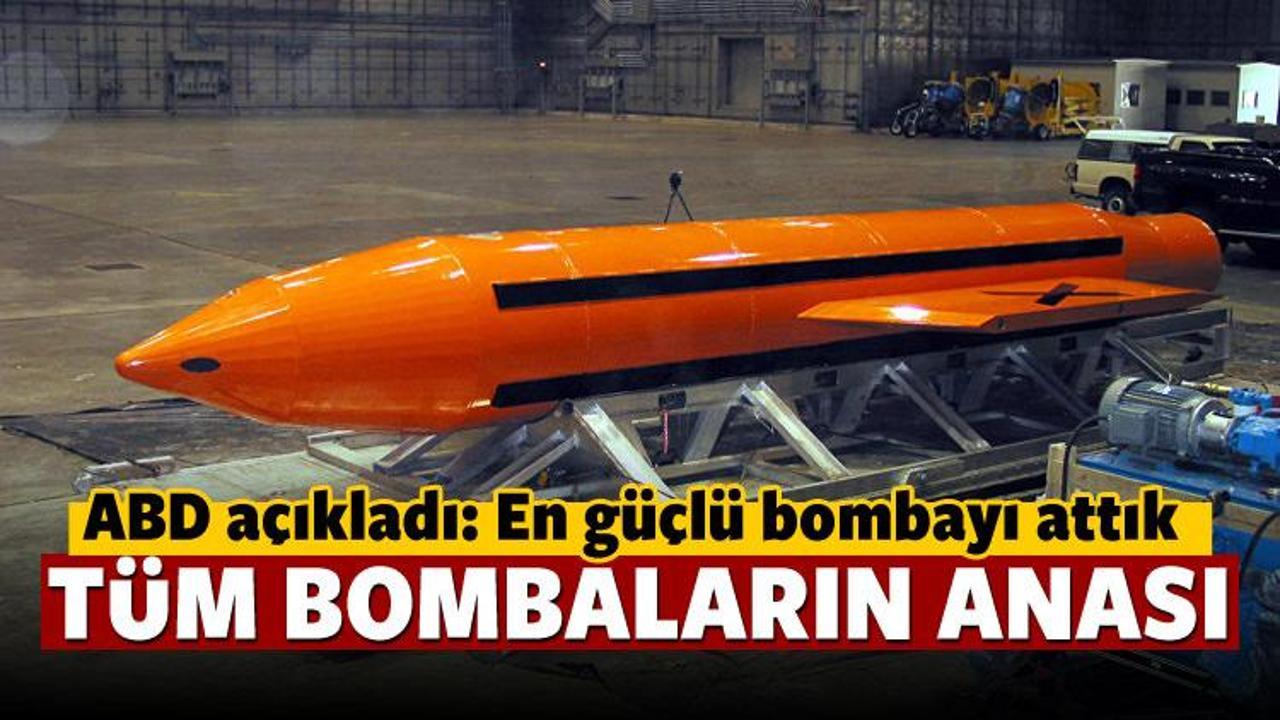 ABD: En güçlü bombayı attık