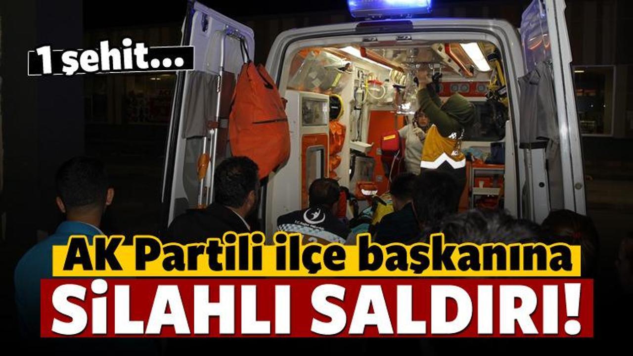 AK Parti Muradiye İlçe Başkanı'na silahlı saldırı