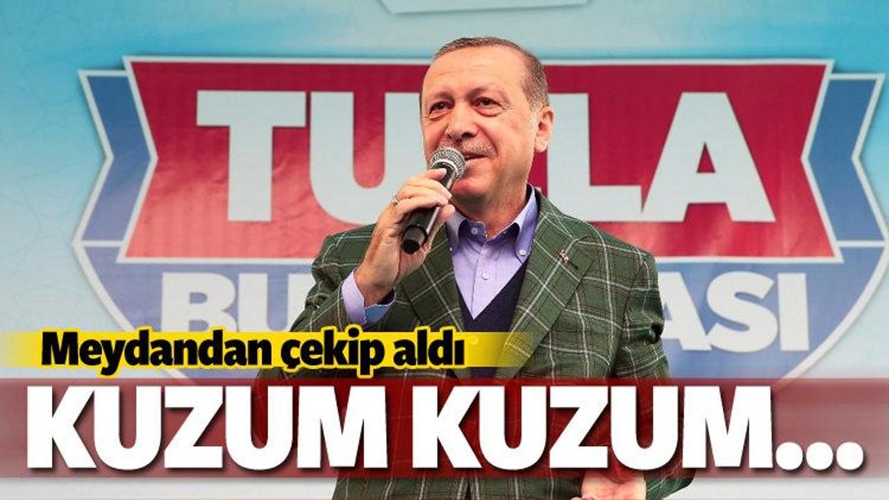 Cumhurbaşkanı Erdoğan: Kuzum kuzum...