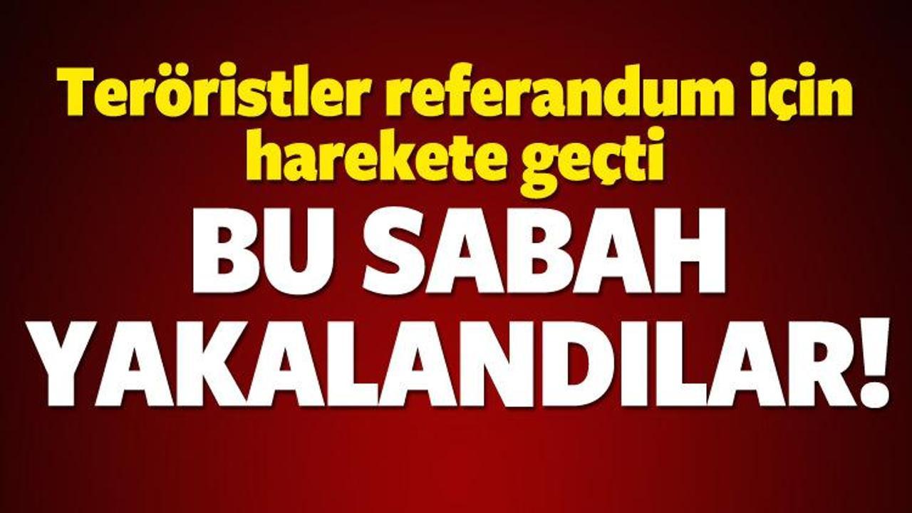 DEAŞ&rsquo;ın referandum planına darbe!
