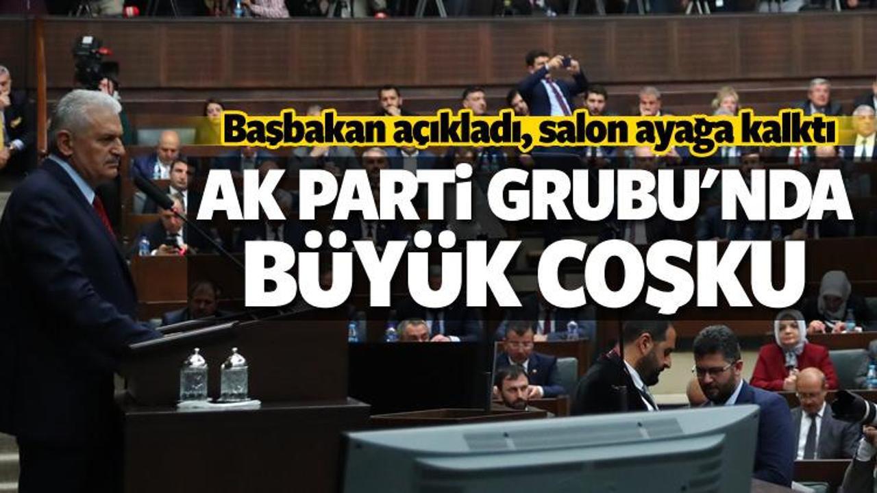 AK Parti grubunda 'Erdoğan' coşkusu