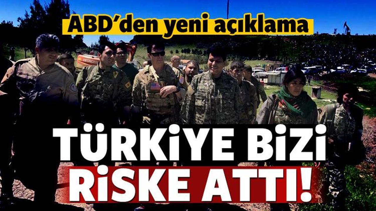 ABD: Türkiye askerlerimizi riske attı