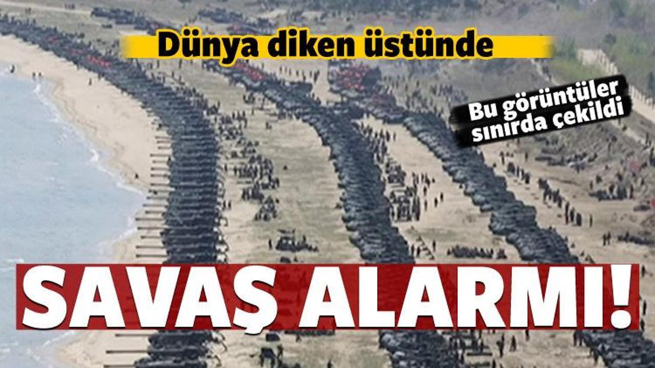 D&uuml;nya diken &uuml;st&uuml;nde! Savaş kapıda