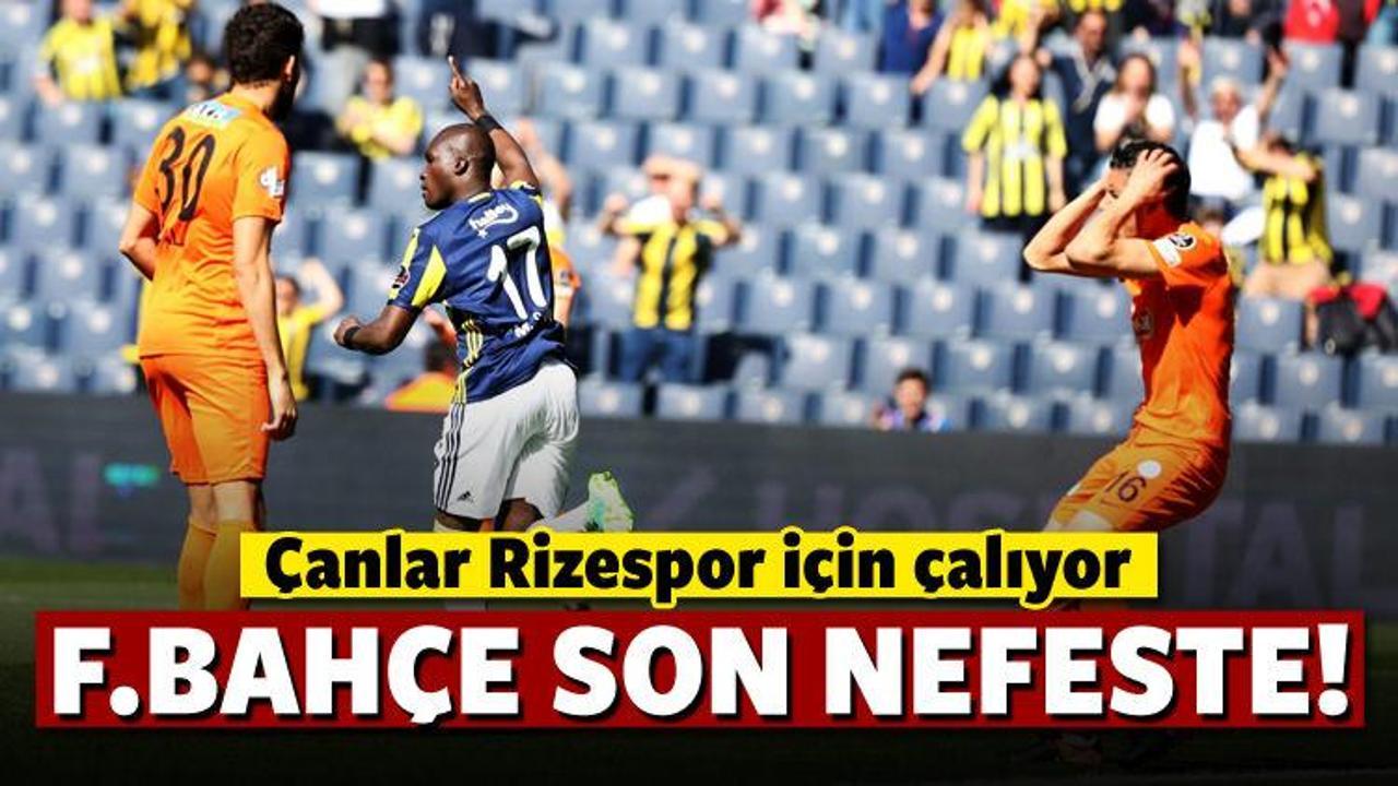 Fenerbahçe Rizespor'u ateşe attı!
