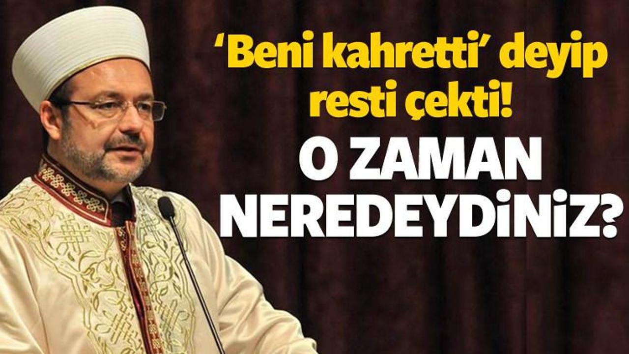 G&ouml;rmez'den Kutlu Doğum tartışmalarına son nokta!