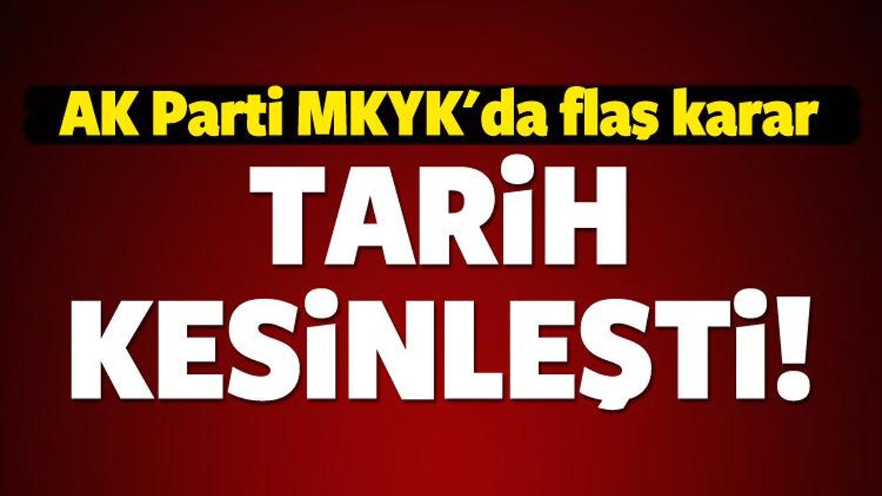 AK Parti MKYK kararını açıkladı