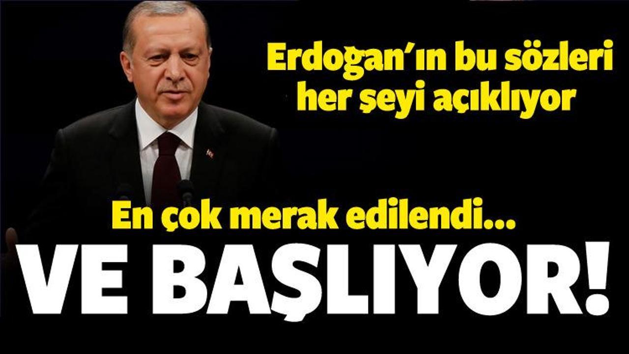 Erdoğan: Hesabi değil hasbi olacağız