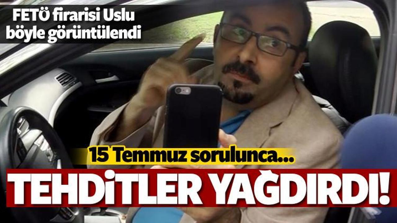 FETÖ firarisi Emre Uslu Virginia'da görüntülendi