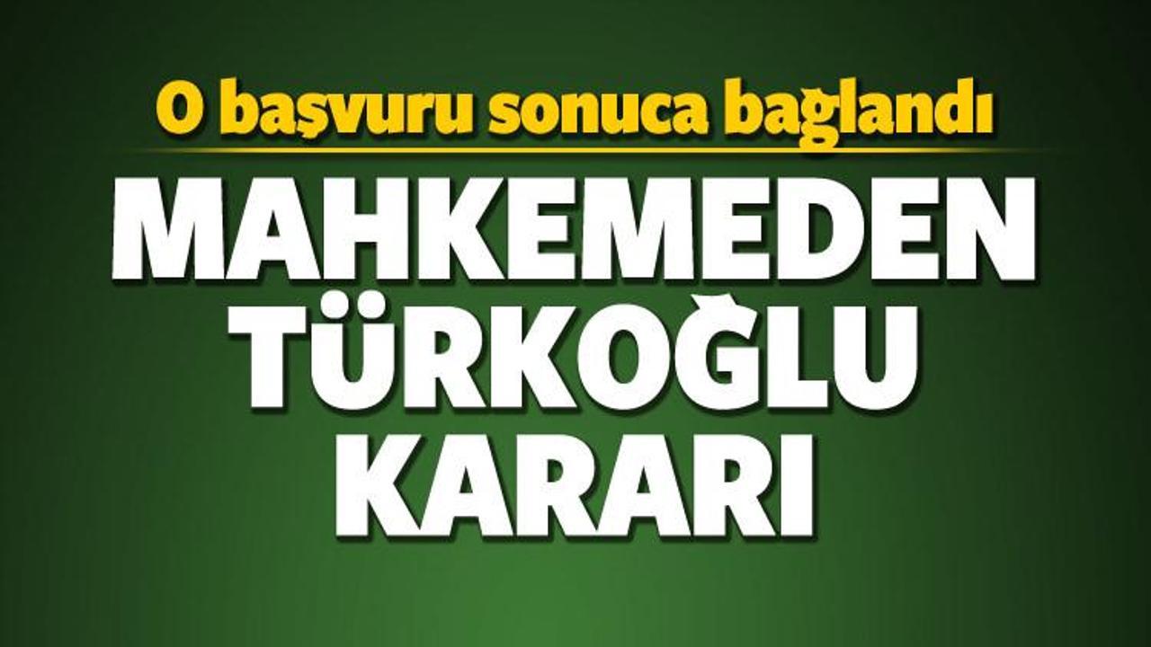 Mahkemeden Hidayet Türkoğlu için karar!