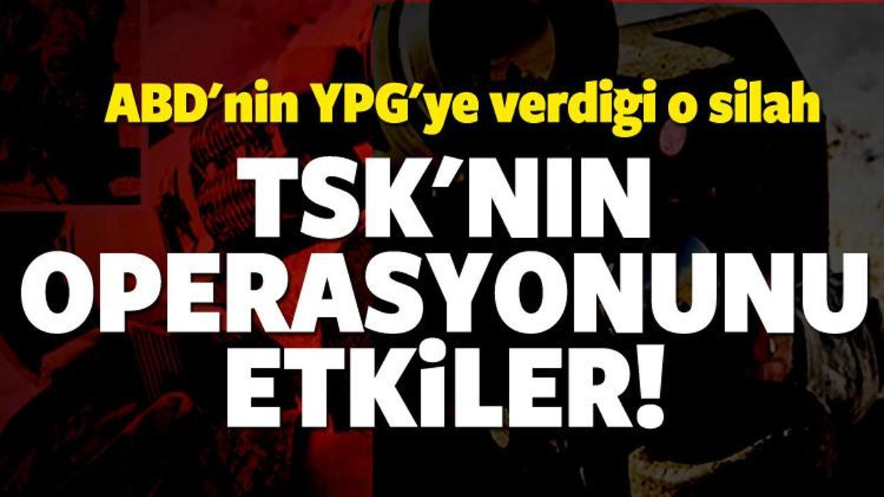 ABD'nin YPG'ye verdiği silah operasyonları etkiler