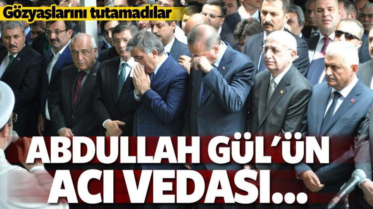 Abdullah Gül'ün acı vedası!