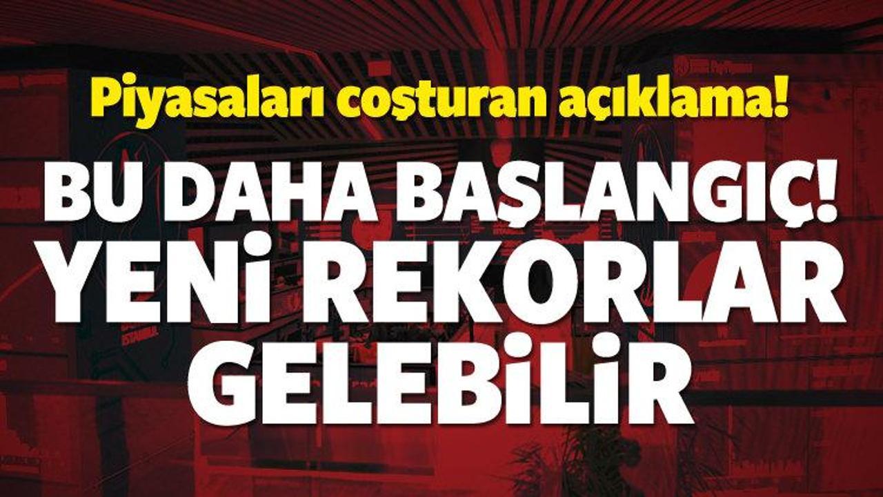 BIST Başkanı Karadağ'dan flaş borsa açıklaması