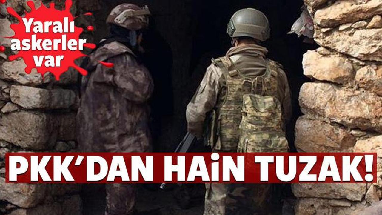 PKK'dan hain tuzak! Yaralılar var