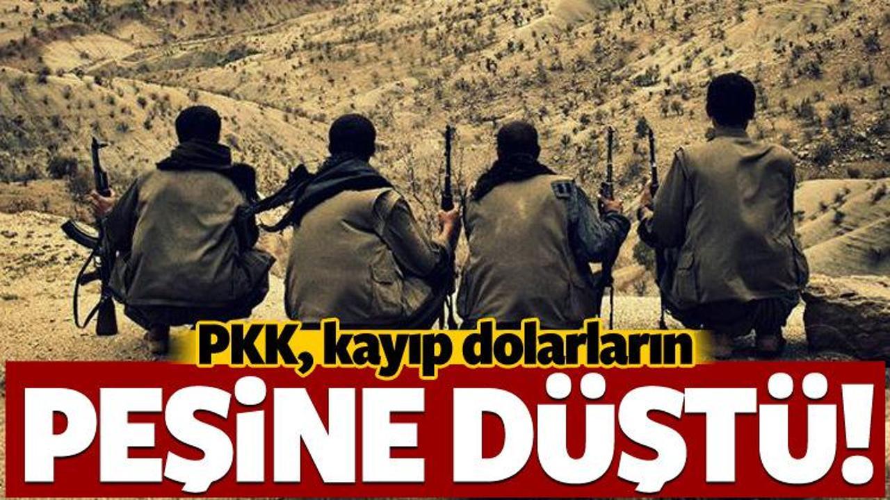 TSK vurmuştu! PKK kayıp dolarların peşine düştü