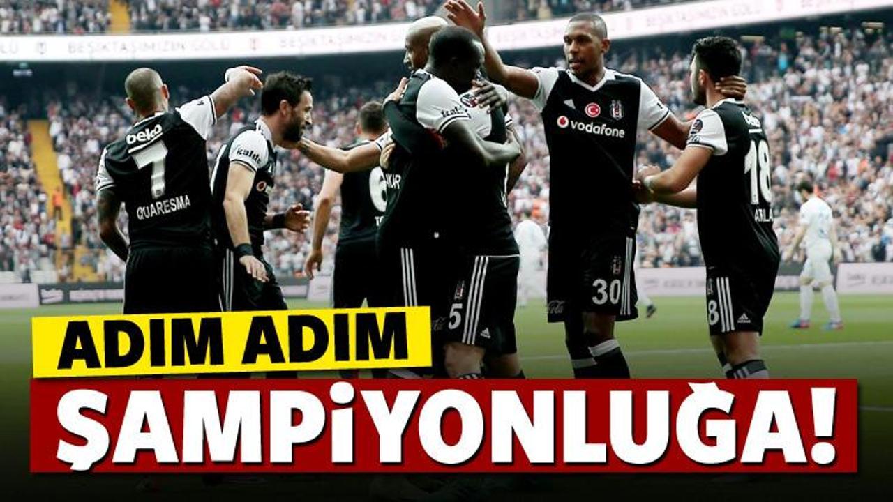 Beşiktaş'tan şampiyonluk yolunda dev adım!
