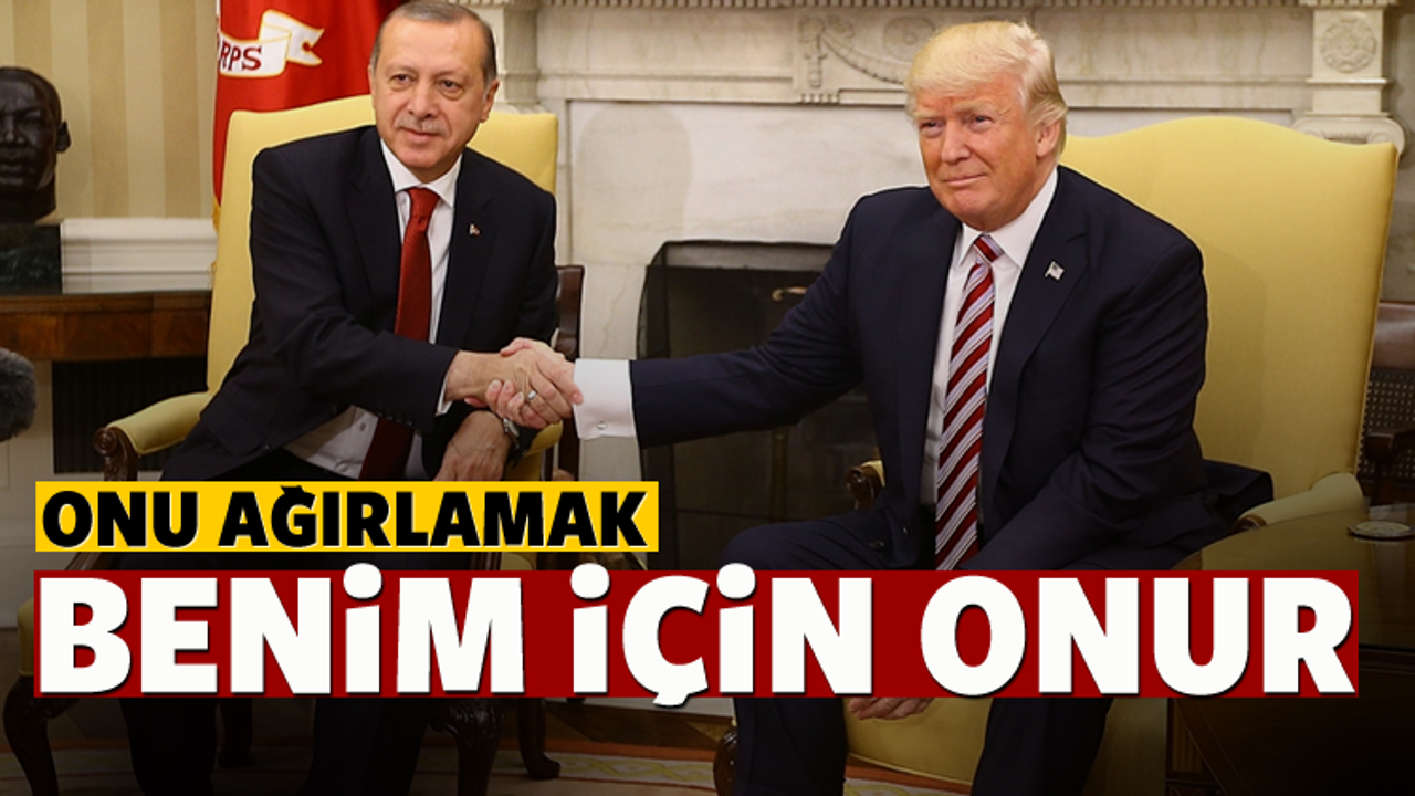 Trump: Benim i&ccedil;in b&uuml;y&uuml;k bir onur