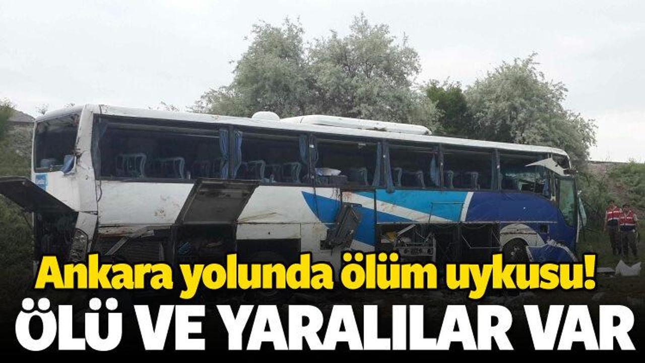 Ankara yolunda korkun&ccedil; kaza: &Ouml;l&uuml; ve yaralılar var