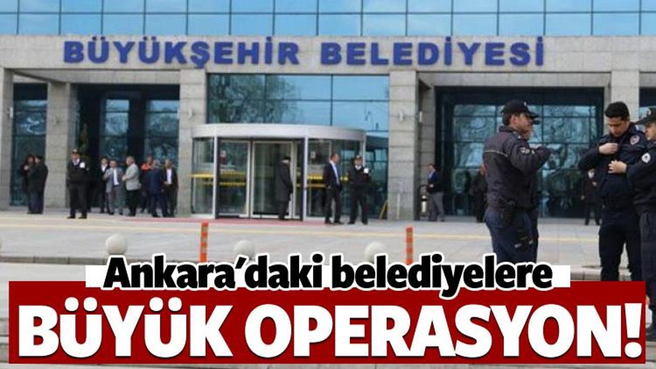 Ankara'daki belediyelere "ByLock" operasyonu!
