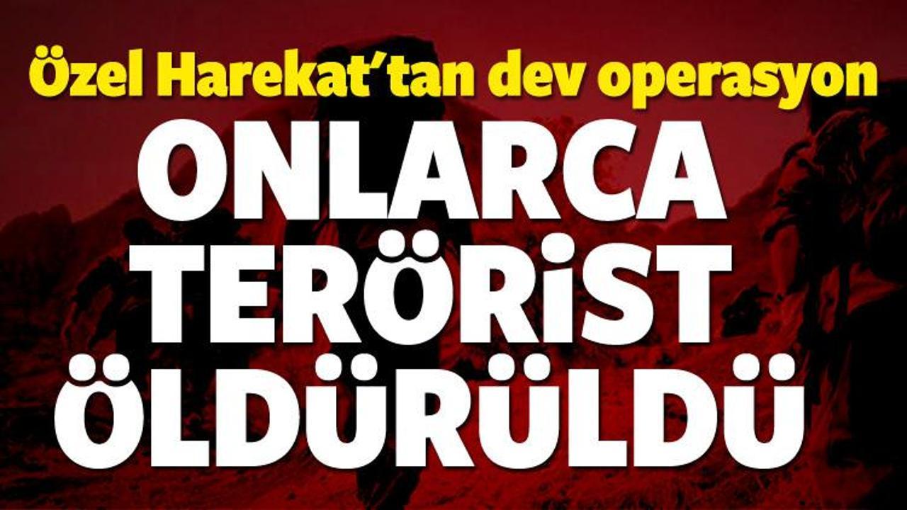 Büyük operasyon! 29 PKK'lı terörist öldürüldü