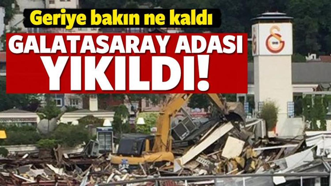  Galatasaray Adası yıkıldı!