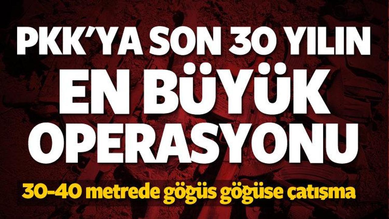PKK'ya son 30 yılın en b&uuml;y&uuml;k operasyonu!