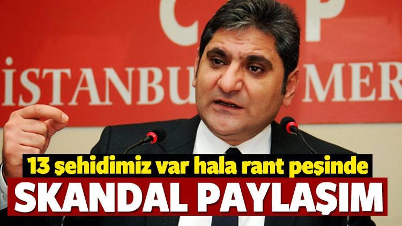 CHP'li Aykut Erdoğdu'dan skandal paylaşım