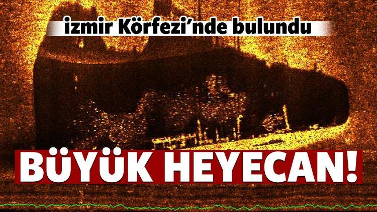 İzmir K&ouml;rfezi'nde bulundu!