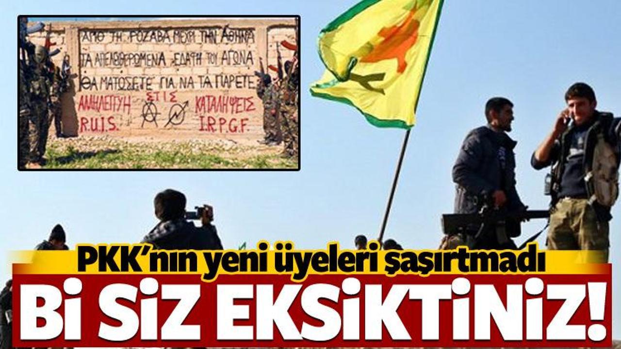 YPG'ye Yunan desteği! Kol kola savaşıyorlar