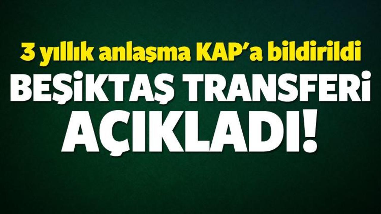 Beşiktaş transferi açıkladı! 3 yıllık imza