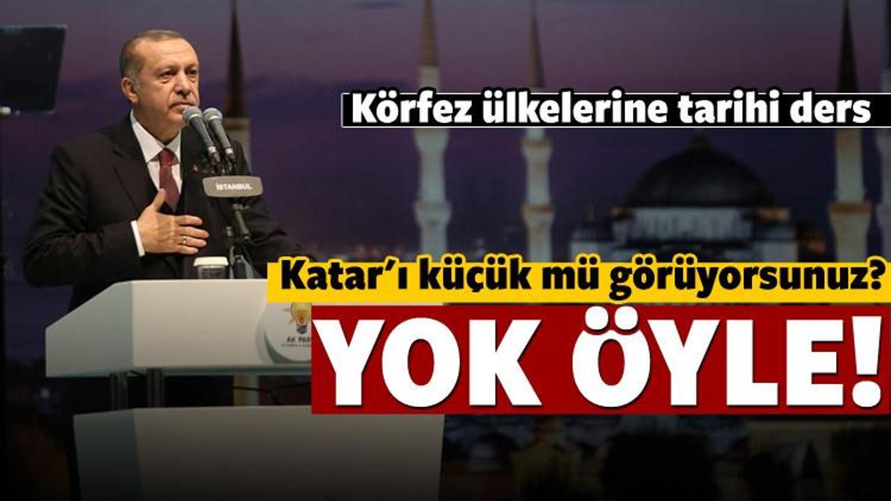 Cumhurbaşkanı Erdoğan'dan tarihi Katar a&ccedil;ıklaması