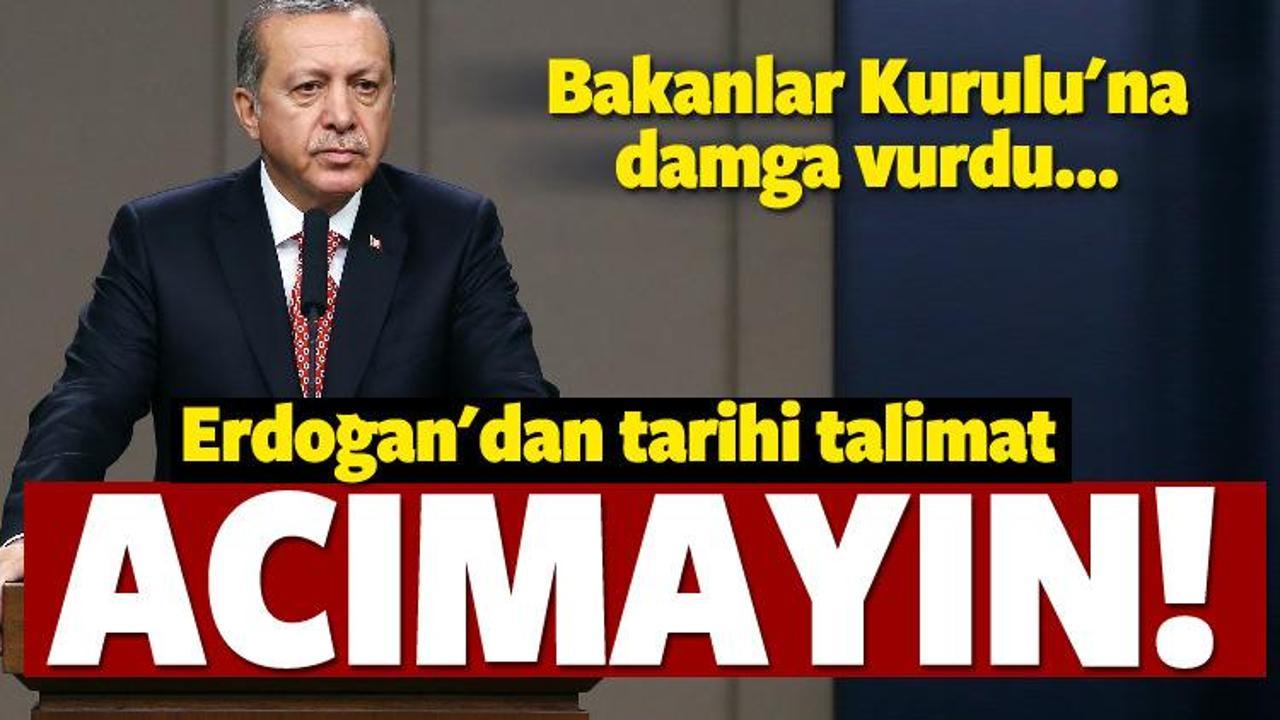 Erdoğan talimatı verdi: 'Gereğini yapın'