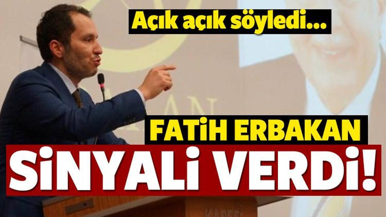 Fatih Erbakan'dan yeni parti sinyali