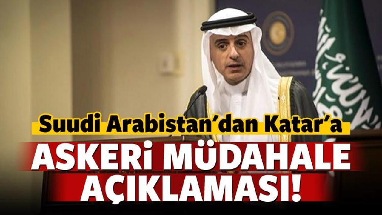 Suudi Arabistan'dan çok ağır Katar açıklaması!