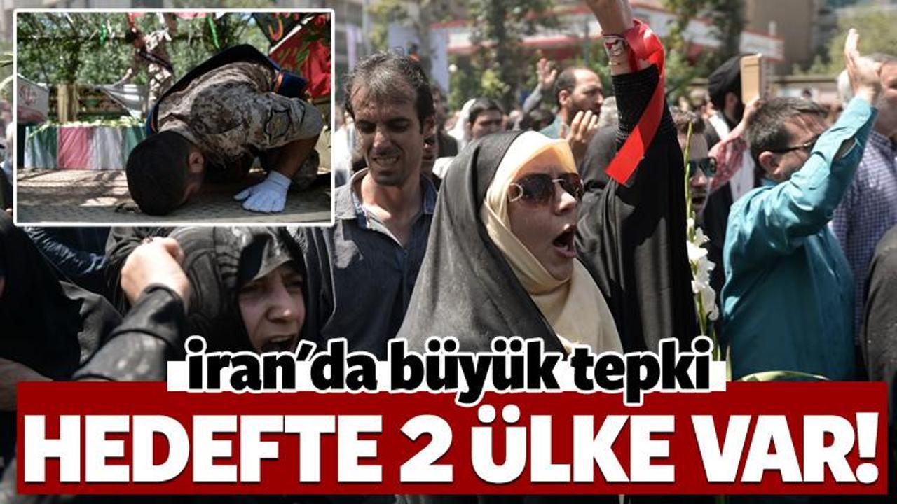 Tahran'da cenaze t&ouml;reni! Hedefte 2 &uuml;lke var