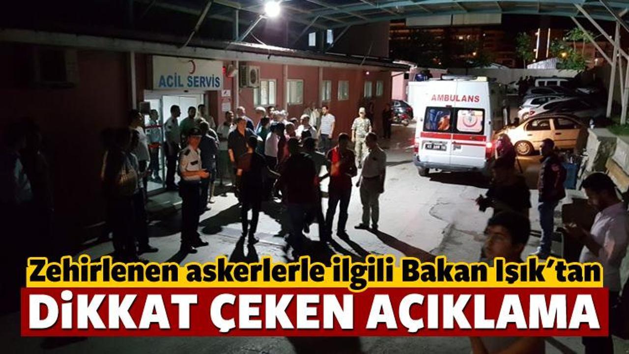 500 asker tedavi altına alındı