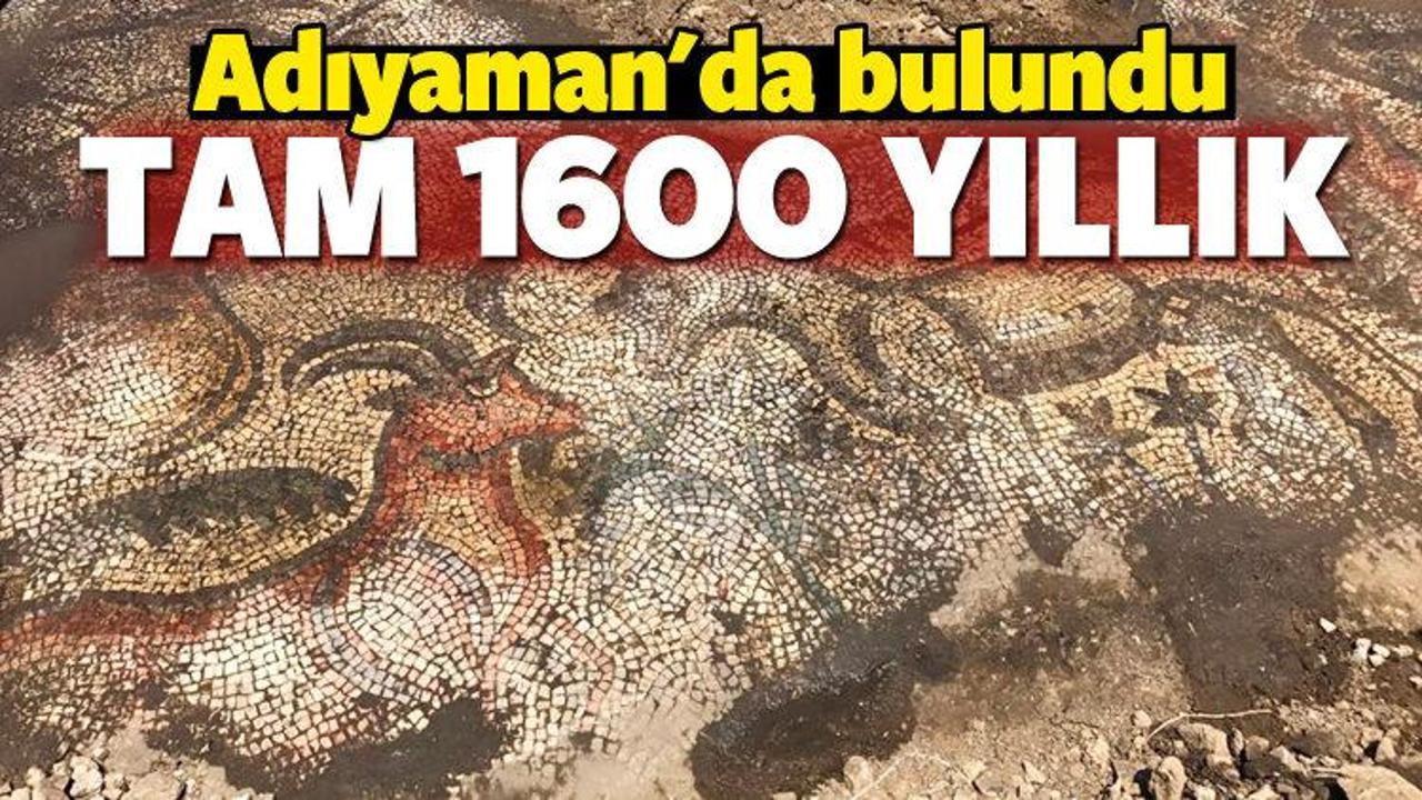 Adıyaman'da bulundu! Tam 1600 yıllık