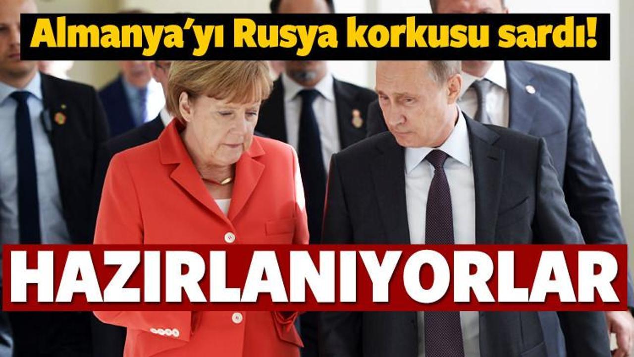 Almanya, 'Rusya' saldırısına hazırlanıyor!