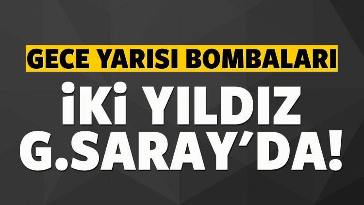 Galatasaray'dan gece yarısı bombaları
