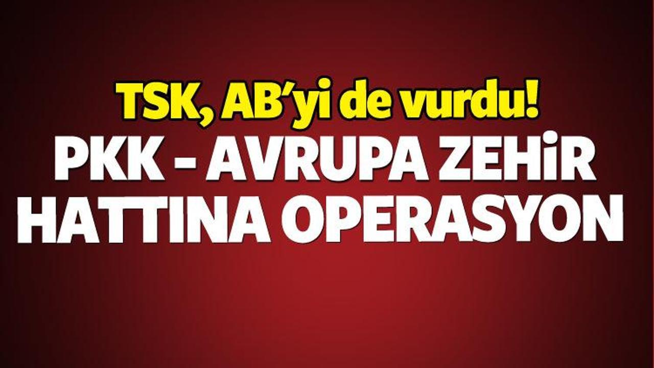 PKK'nın uyuşturucu parası Avrupa istihbaratına