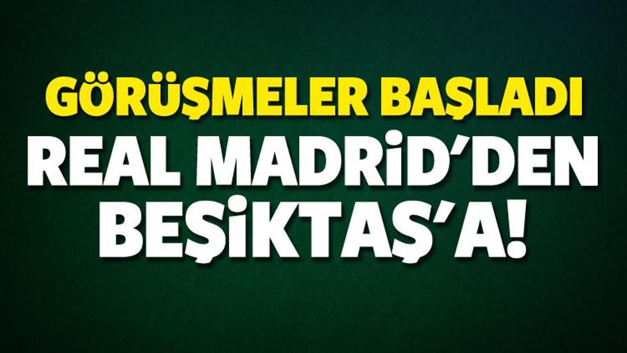 Görüşmeler başladı! Real Madrid'den Beşiktaş'a
