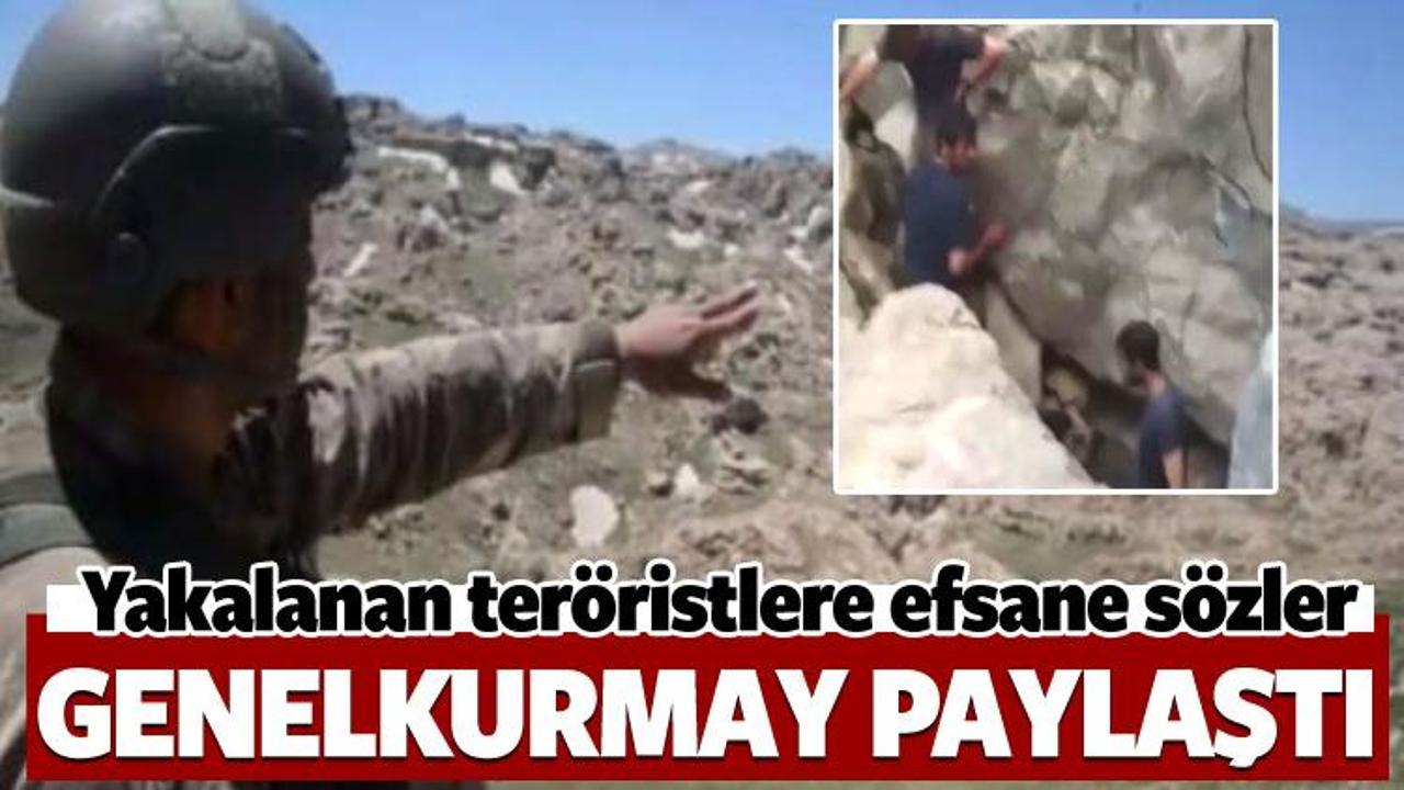 TSK paylaştı! 3 PKK'lı böyle teslim oldu