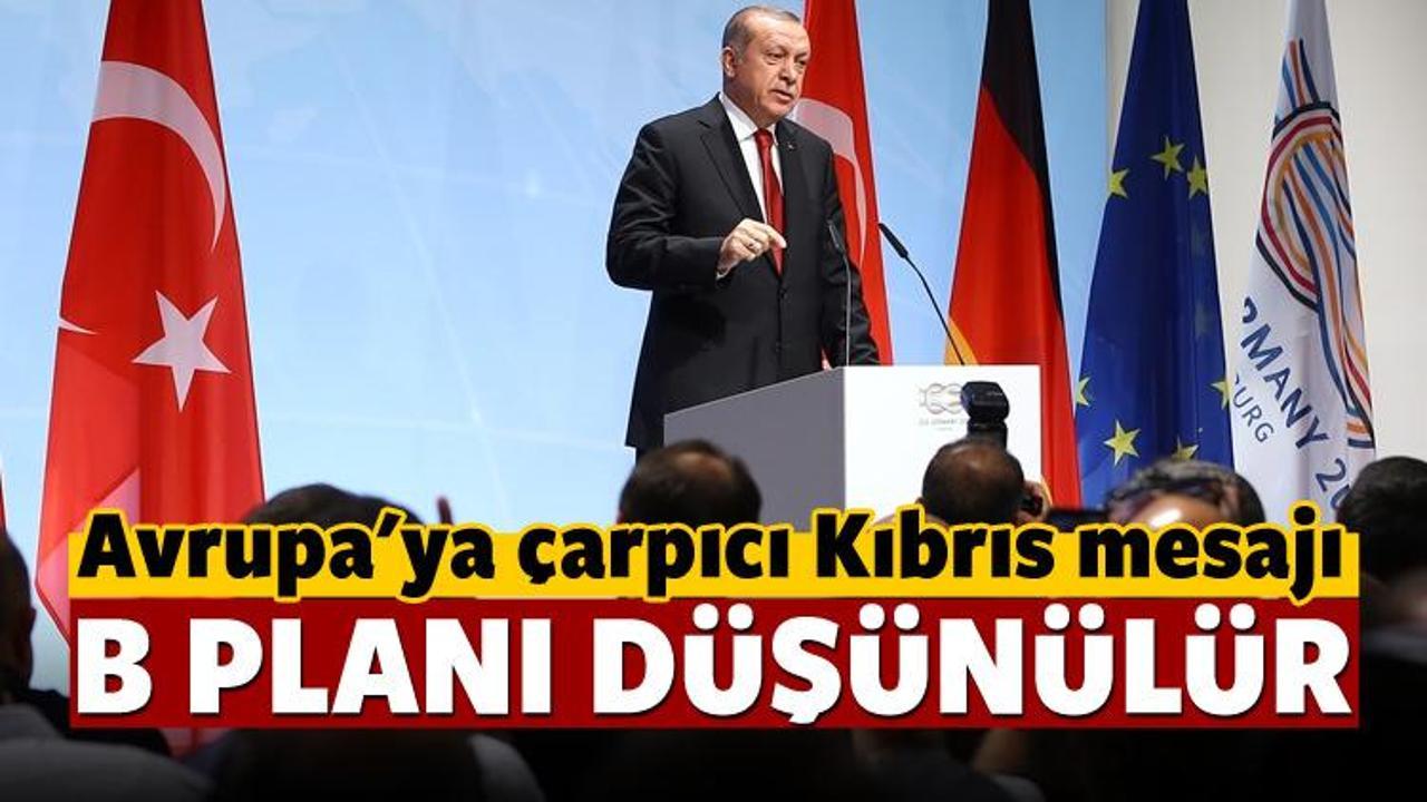 Erdoğan G-20 sonrası Hamburg'da konuştu