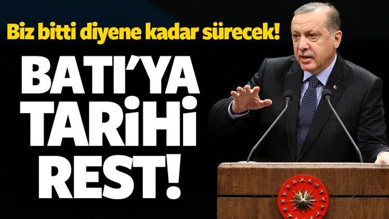 Cumhurbaşkanı Erdoğan'dan 'OHAL' resti