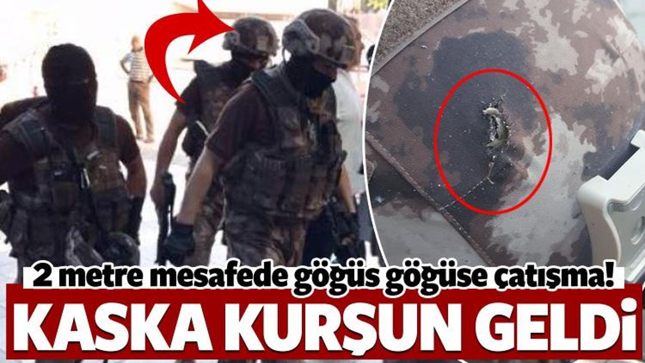Göğüs göğüse çarpışma oldu! Kaska kurşun geldi