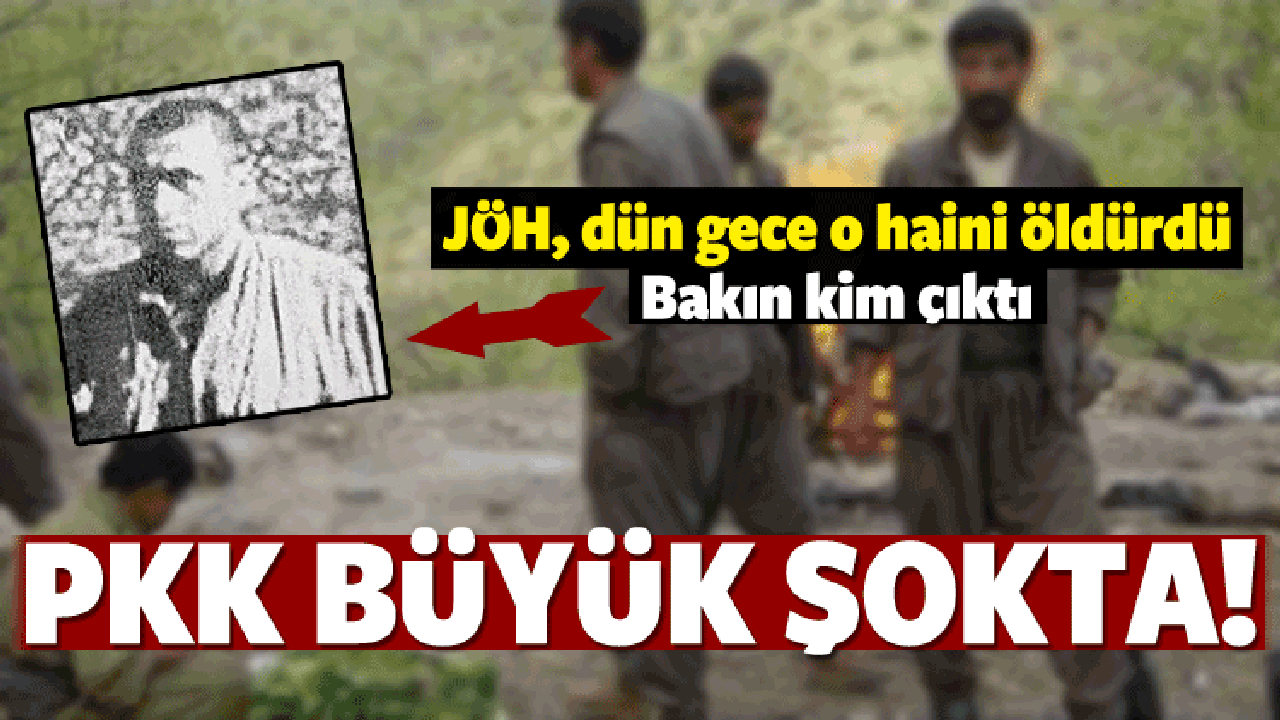 PKK şokta: Dün gece öldürüldü!