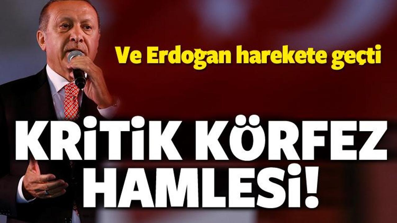 Erdoğan'dan kritik Körfez hamlesi