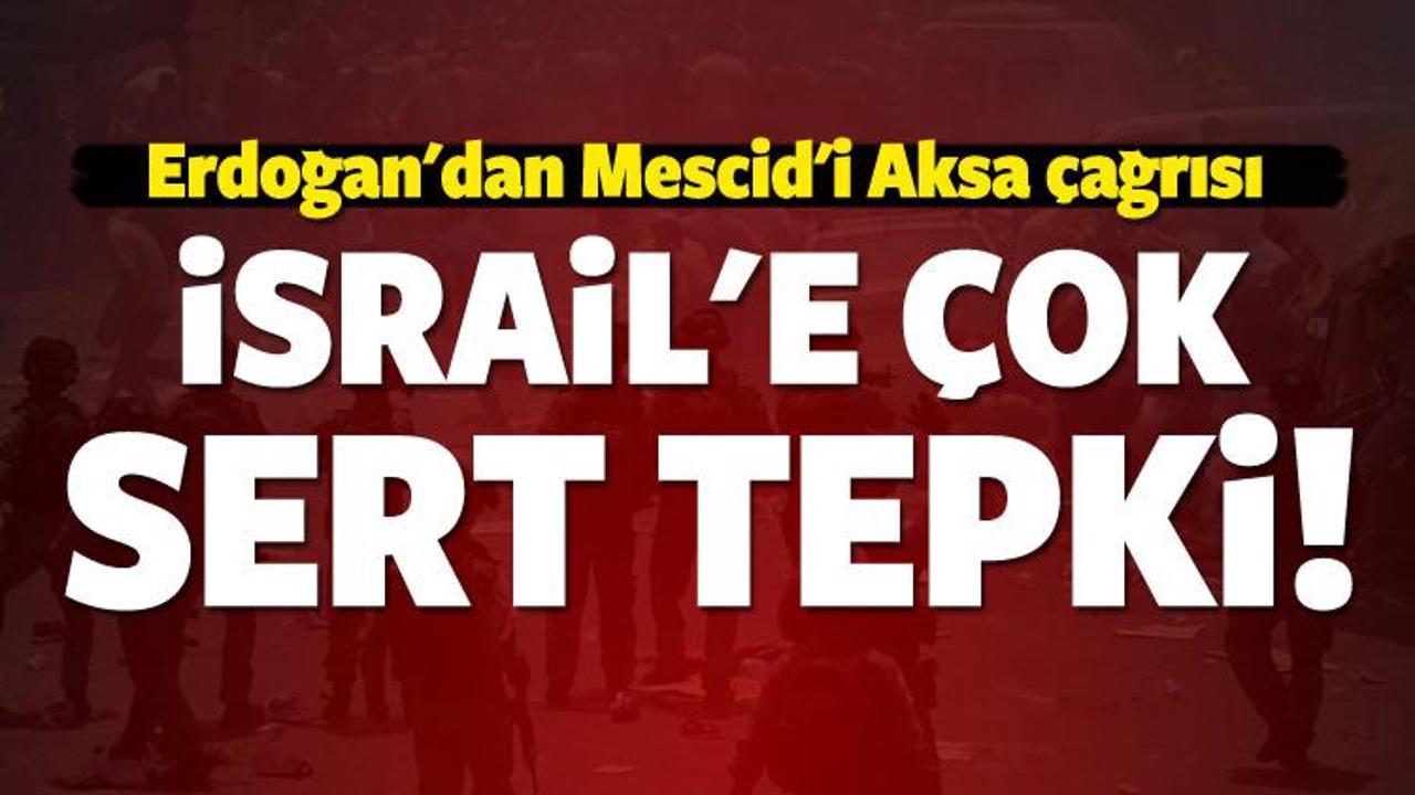 Erdoğan'dan Mescid'i Aksa çağrısı!
