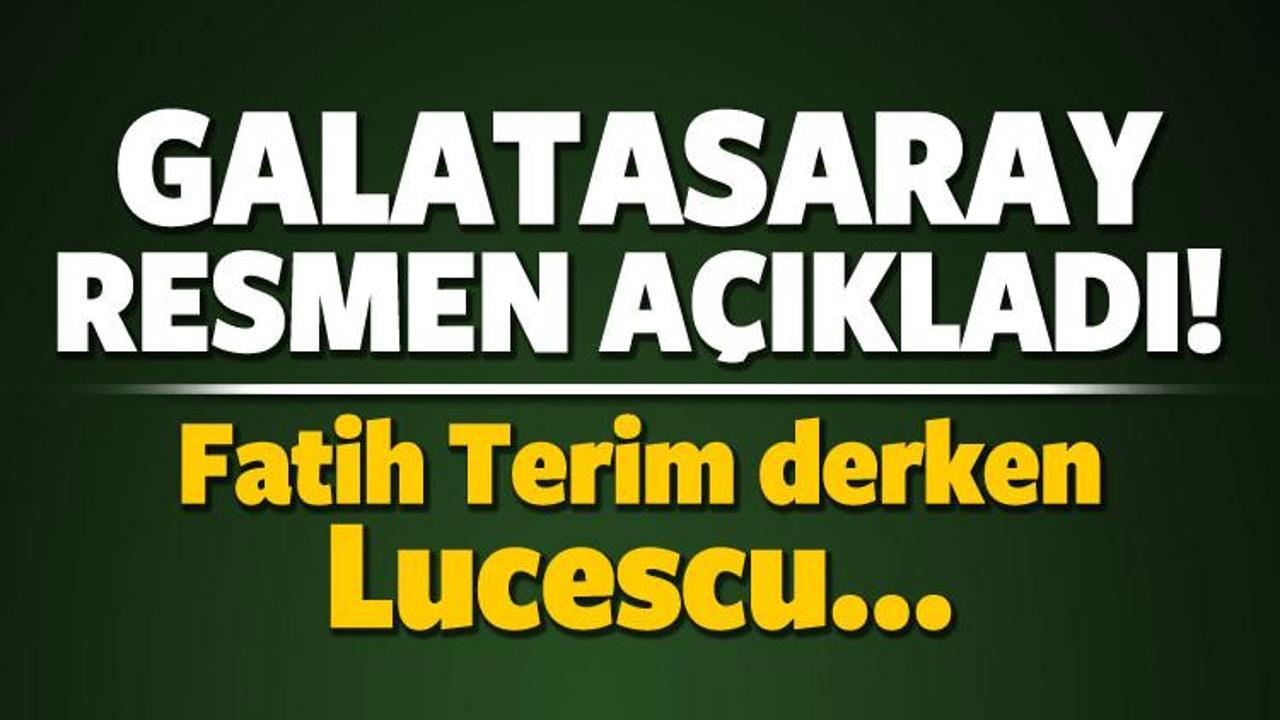 G.Saray'dan resmi Lucescu açıklaması!