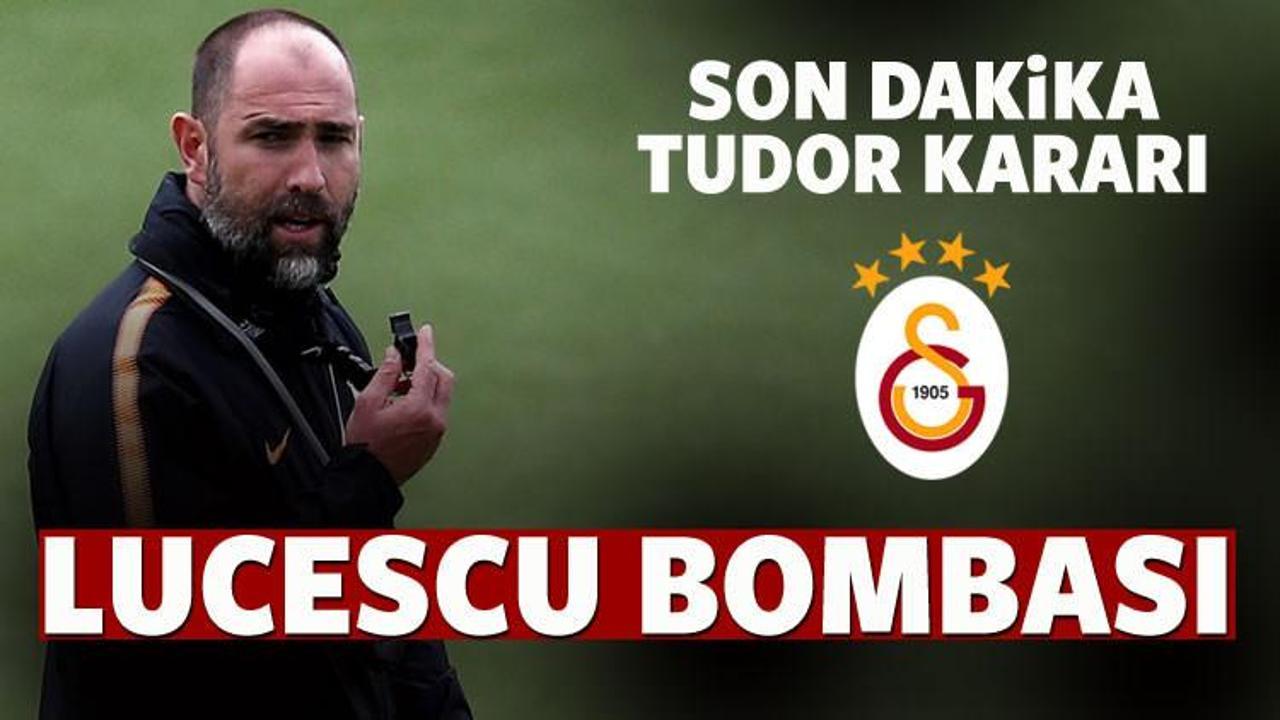 Galatasaray'dan son dakika Tudor kararı!